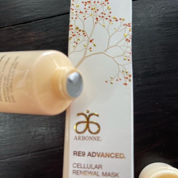 Arbonne RE9 Advanced Cellular Renewal Face Mask Vegan Skincare 1.7 oz NIB - Picture 5 of 5